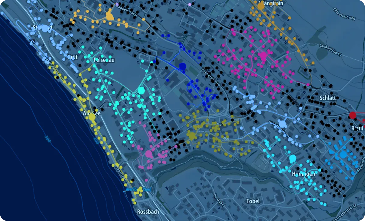 SGOP Smart network map